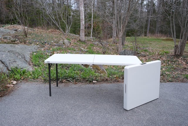 6 foot folding table rental Yarmouth Maine — the actual product