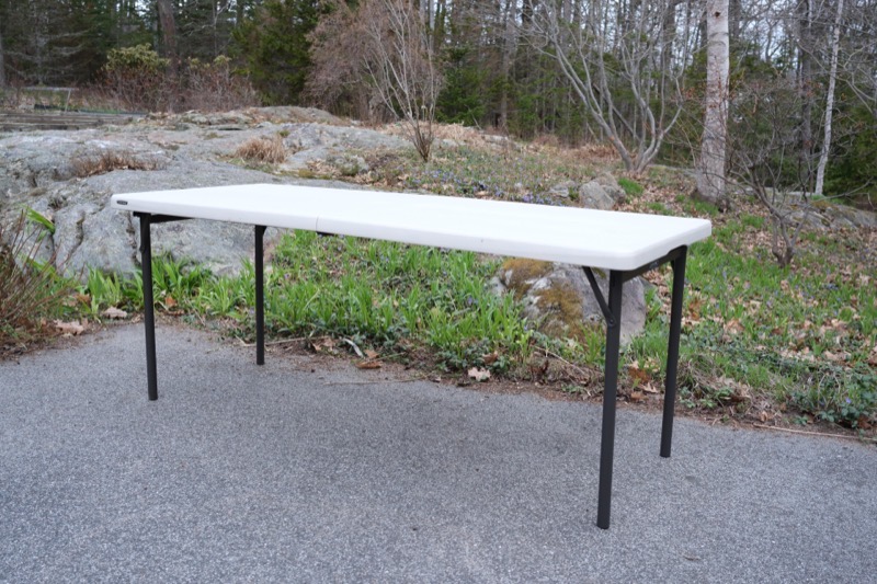 6 foot folding table rental Portland Maine — product detail